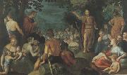 Peter Paul Rubens Fohn the Baptist Preacbing (MK01) Spain oil painting artist